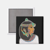 Egyptische prinses magneet (Voorkant / Achterkant)