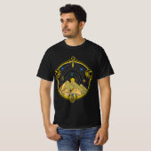 Egyptische pyramiden Ankh symbool oog van gedode p T-shirt (Voorkant volledig)