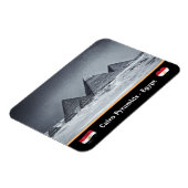 Egyptische Pyramiden en Caïro - Oude Egypte /UNESC Magneet (Linkerzijde)