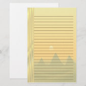 Egyptische Pyramides Briefpapier (Voorkant / Achterkant)