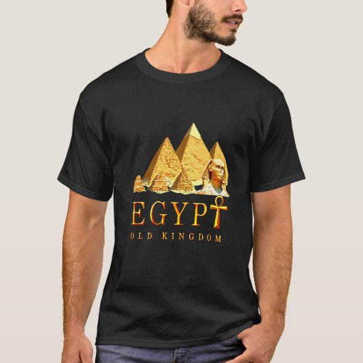 Egyptische Pyramides Farao Ancient Egyptenaar T-shirt (Voorkant)