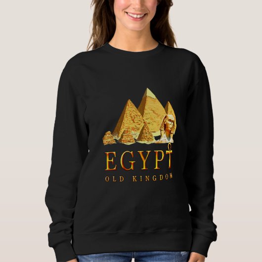 Egyptische Pyramides Farao Ancient Egyptenaar Trui (Voorkant)