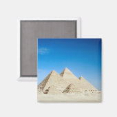 Egyptische Pyramides Magneet (Voorkant / Achterkant)