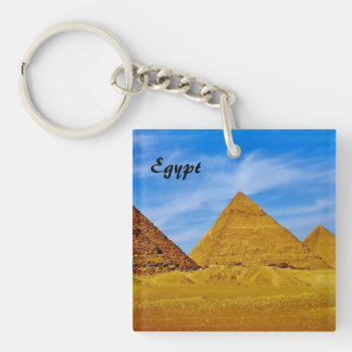 Egyptische Pyramides Sleutelhanger