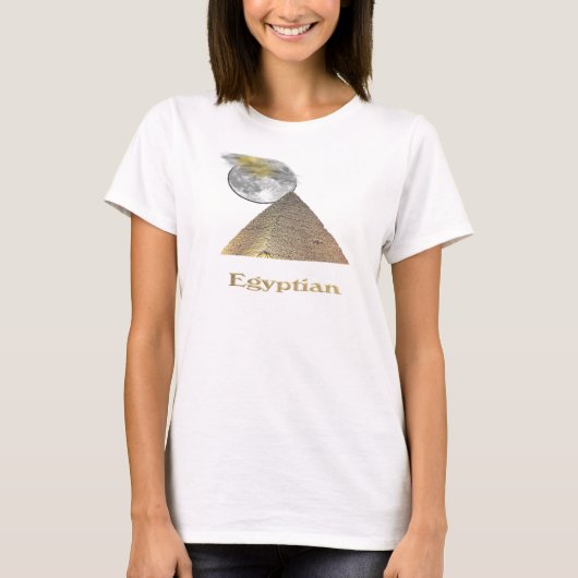 Egyptische pyramides t-shirt (Voorkant)