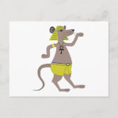 Egyptische rat briefkaart (Voorkant)