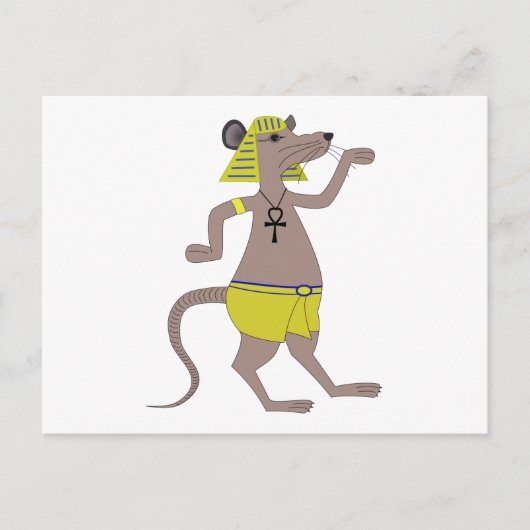Egyptische rat briefkaart (Voorkant)