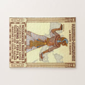  Egyptische reisillustratie Kunst Legpuzzel (Horizontaal)