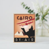  Egyptische reiskunst deco Briefkaart (Staand voorkant)