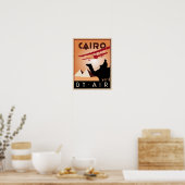 Egyptische reiskunst deco Poster (Keuken)