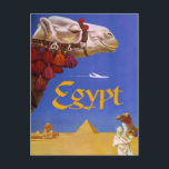 Egyptische reisposter Briefkaart<br><div class="desc">Egyptische reisposter</div>