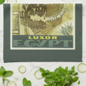  Egyptische reisposter Kitchen Towel Theedoek (Gevouwen)