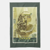  Egyptische reisposter Kitchen Towel Theedoek (Verticaal)