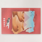 Egyptische reisposter legpuzzel (Horizontaal)