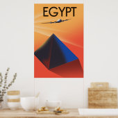Egyptische reisposter poster (Keuken)