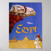  Egyptische reisposter Poster (Voorkant)