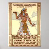  Egyptische reisposter Poster (Voorkant)
