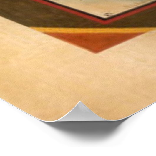  Egyptische reisposter Poster (Hoek)