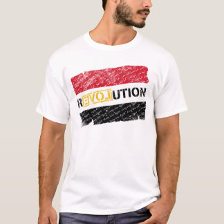 Egyptische revolutie (Grunge Fade) T-shirt
