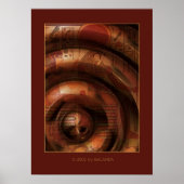 Egyptische Rings Poster (Voorkant)