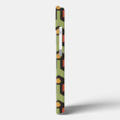 Egyptische rode groene zwarte pijlen iPad Case (Achterkant / Links)