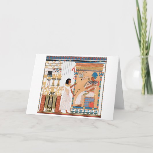 Egyptische Royal Design Card Kaart (Voorkant)