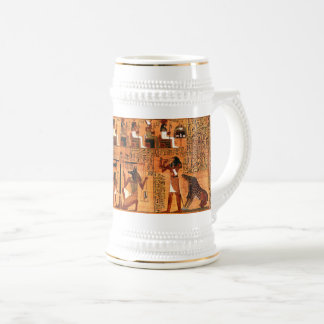 Egyptische Royal Papyrus Beer Stein Bierpul