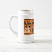 Egyptische Royal Papyrus Bierpul (Links)