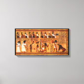 Egyptische Royal Papyrus Canvas Afdruk (Voorkant)