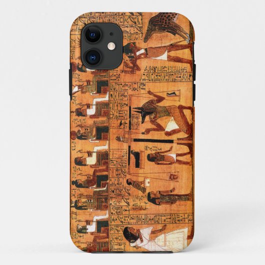 Egyptische Royal Papyrus Case-Mate iPhone Case (Achterkant)