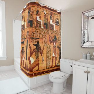 Egyptische Royal Papyrus Douchegordijn