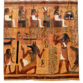 Egyptische Royal Papyrus Douchegordijn (Voorkant)