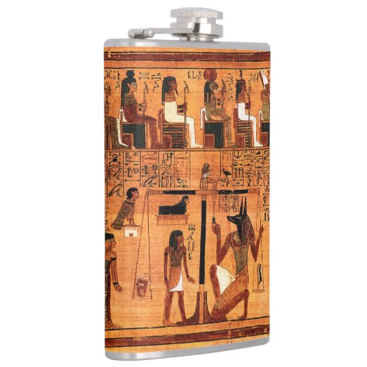 Egyptische Royal Papyrus Flask Heupfles (Rechts)