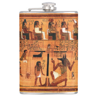Egyptische Royal Papyrus Flask Heupfles