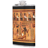 Egyptische Royal Papyrus Flask Heupfles (Links)