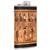 Egyptische Royal Papyrus Flask Heupfles (Rechts)