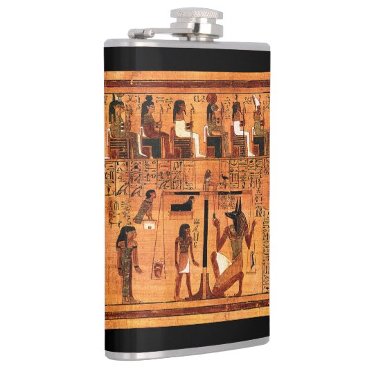 Egyptische Royal Papyrus Flask Heupfles (Rechts)