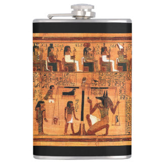 Egyptische Royal Papyrus Flask Heupfles