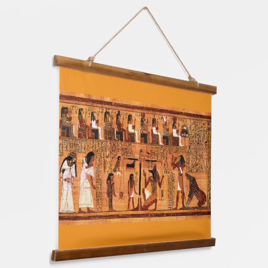 Egyptische Royal Papyrus Hangend Wandkleed (Gebogen)