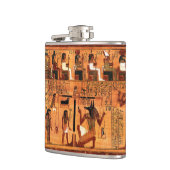 Egyptische Royal Papyrus Heupfles (Links)