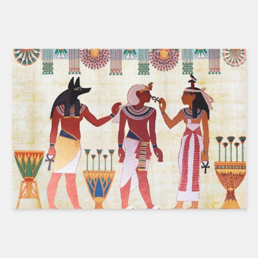 Egyptische Royal Papyrus Inpakpapier Vel (Voorkant 2)