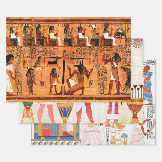 Egyptische Royal Papyrus Inpakpapier Vel (Set)