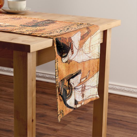 Egyptische Royal Papyrus Korte Tafelloper (Voorbeeld)