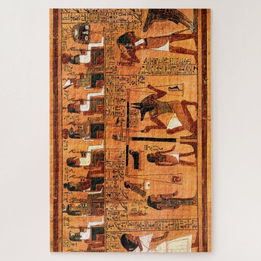 Egyptische Royal Papyrus Legpuzzel (Verticaal)