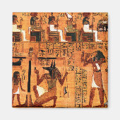 Egyptische Royal Papyrus Magneet (Voorkant)
