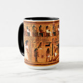 Egyptische Royal Papyrus Mok (Voorkant links)