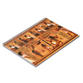 Egyptische Royal Papyrus Notitieboek (Linkerzijde)