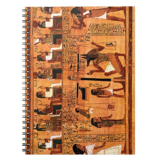 Egyptische Royal Papyrus Notitieboek (Voorkant)