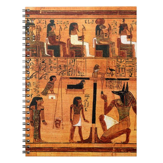 Egyptische Royal Papyrus Notitieboek (Voorkant)