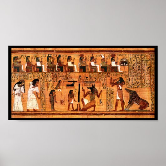 Egyptische Royal Papyrus Poster (Voorkant)